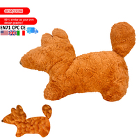 Adorable violet peluche chat oreiller fait à la main personnalisé Super doux velours peluche animal jouet grande pépite câlin moelleux coussin peluche