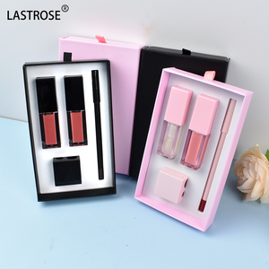 OEM 3 en 1 Gloss à lèvres mat longue durée et crayons à lèvres ensembles boîte logo privé kit cosmétique végétalien - Product Image 4