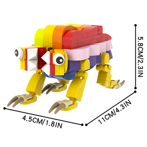 Poppy's Game Time MOC1611 MOC1612 Pianosaurus Yarnaby Giocattoli per Bambini Blocchi da Costruzione Educativi Fai-da-Te - Product Image 2