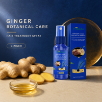 Huile capillaire bio au gingembre pour la croissance des cheveux, sérum nourrissant pour le cuir chevelu, pour des cheveux plus lisses et d'apparence plus saine
