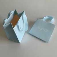 Caja de Regalo Magnética Plegable para Joyería con Logotipo Personalizado, Caja de Cartón Corrugado, Bolsa de Microfibra y Bolsa de Compras