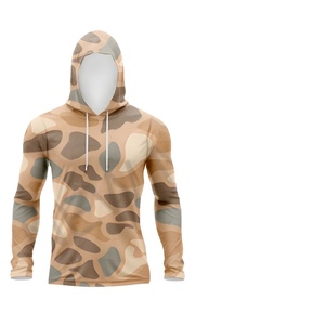 Personalized UPF50+ Tactical Fishing Hoodie Quick-drying Stretch Fabric and Tournament-ready Design - Product Image 1