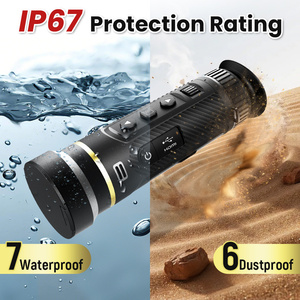 Lunette thermique 640x512 pour la chasse, télémètre laser inclus, lunette d'imagerie thermique compacte avec <span class=keywords><strong>vision</strong></span> nocturne OLED 1024x768 - Product Image 3