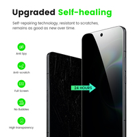 Film de protection d'écran anti-espion HD en hydrogel TPU pour iPhone, compatible avec les machines de découpe, pour Samsung S24 S25 Ultra - Vente en gros et au détail