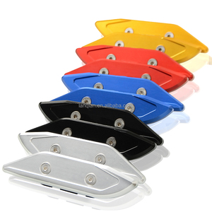 Cubierta de abrazadera de aluminio para parabrisas de motocicleta YAMAHA, soporte de espejos laterales de visión trasera para moto YAMAHA <span class=keywords><strong>T</strong></span> <span class=keywords><strong>MAX</strong></span> 2012 2013 <span class=keywords><strong>2014</strong></span> 2015 2016 2017 - Product Image 1