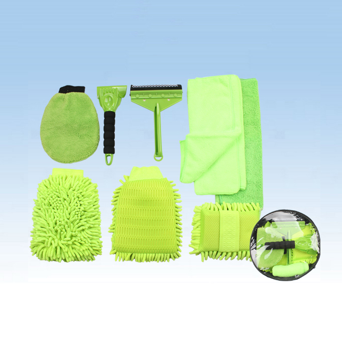 Коврик для мытья автомобиля, варежка для мытья автомобиля, комплект для мытья автомобиля из микрофибры