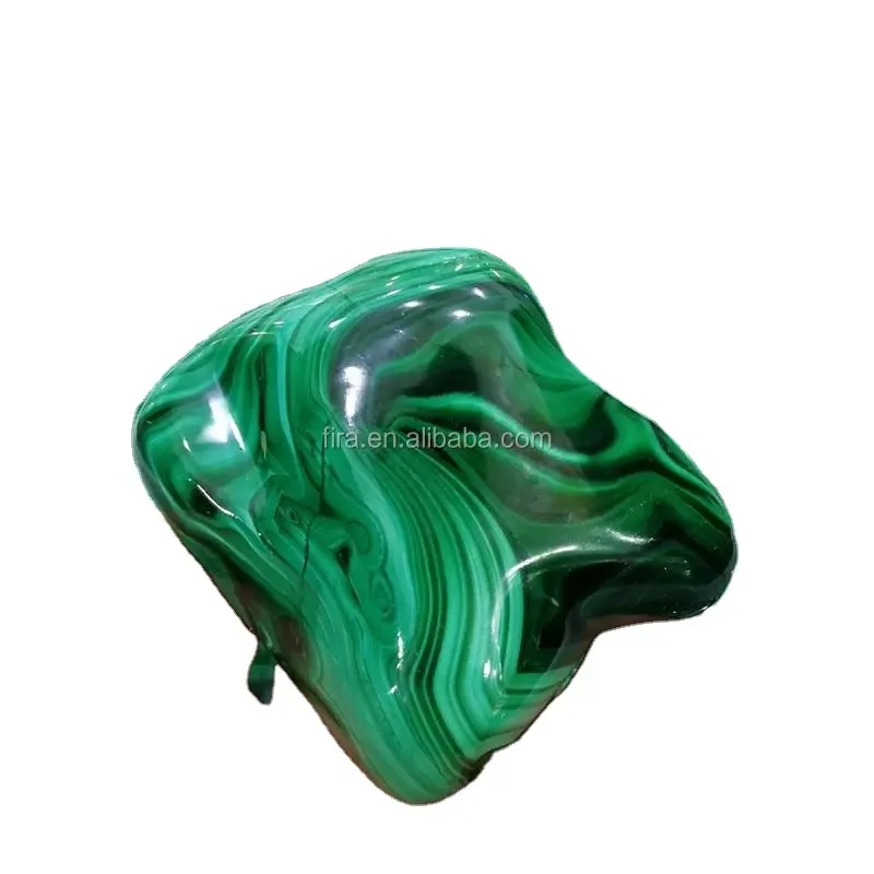 Preços malachite pedra para venda verde malachite slab cristal polido pedra enfeite
