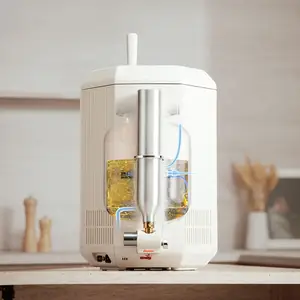 Máquina inteligente para hacer cerveza iGulu F1, elaboradora de cerveza automatizada portátil para cocina y uso en exteriores/acampada en interiores