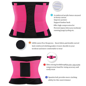 Vente en gros de serre-taille pour le ventre Entraîneur de taille amincissant pour femmes et hommes Bande de sueur pour le sauna en néoprène - Product Image 5