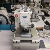 Machine à coudre industrielle automatique à œillets électroniques Brother RH9820 pour la production de costumes, vestes et pantalons