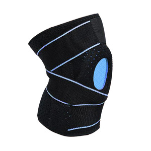 Genouillère en néoprène élastique de haute qualité, compression réglable <span class=keywords><strong>pour</strong></span> adultes, <span class=keywords><strong>protection</strong></span> flexible <span class=keywords><strong>pour</strong></span> le fitness, le sport et la course à pied - Product Image 3