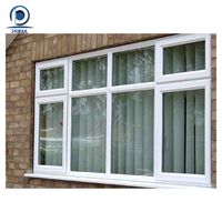 Elegante Ventana Abatible de Aluminio con Opciones de Color Personalizadas
