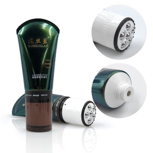 Wholesale Custom Aluminum & <b>Plastic</b> Cosmetic Electric Roller Ball Applicator Empty Squeeze Body Lotion Skin Care <b>Tube</b> - Product Image 2