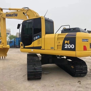 Precio al por mayor de excavadora Komatsu PC200 usada de 20 toneladas, equipo de construcción usado PC200 PC240 PC220 en venta - Product Image 1