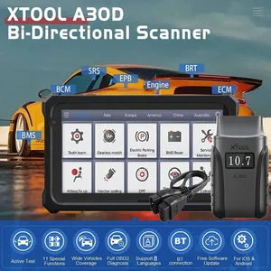XTOOL Anyscan A30D Outil de diagnostic complet du système OBD2, réinitialisation des codes SAS/DPF/EPB, <span class=keywords><strong>test</strong></span> actif, 8 langues, mise à jour gratuite à vie - Product Image 3