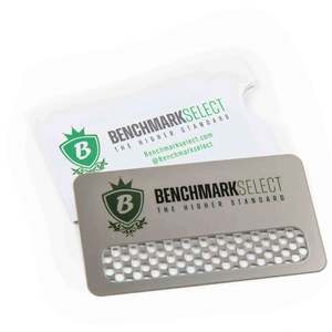 Échantillons gratuits, logo personnalisé, taille personnalisée, broyeur en acier inoxydable, cartes de visite, broyeur à herbes et à tabac avec porte-clés - Product Image 3