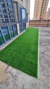 Césped Artificial Sintético, Alfombra Verde Natural para Jardín, Uso en Exteriores, Alta Simulación, Tacto Natural - Product Image 3