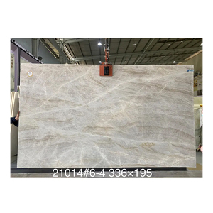 Lastra di quarzite Taj Mahal di lusso su misura controsoffitto isola Design moderno in marmo naturale lastra di pietra per Hotel Villa parete pavimento - Product Image 1