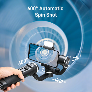 Estabilizador de Gimbal para Teléfono Inteligente de 3 Ejes Hohem para <span class=keywords><strong>ISteady</strong></span> <span class=keywords><strong>Mobile</strong></span>+, Ultra Gran Angular de 600 °   Grabación de Video Inception para Android iPhone - Product Image 4