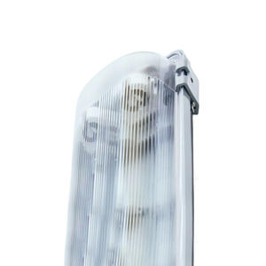 Luminaria Tri-proof para tubos de 2 x 1.2m, resistente al agua y al polvo, ideal para iluminación exterior y áreas - Product Image 1