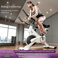 Vélo de spinning vertical K200 pour e-commerce – Vélo de fitness silencieux pour la maison avec résistance infinie et moteur de 1,5 CV