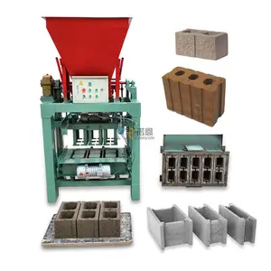 Kleine Automatische Beton Cement Baksteen En Blok Maken Machine Afrikaanse Volautomatische Hydraulische Baksteen Making Machine