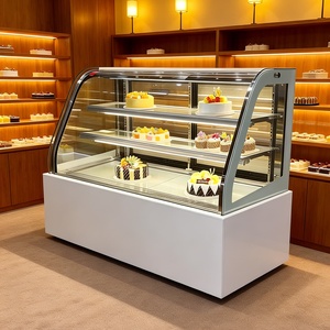 Vitrina Refrigerada Vertical para Pasteles con Calefacción y Enfriamiento por Aire, para Panaderí<span class=keywords><strong>a</strong></span> y Pastelerí<span class=keywords><strong>a</strong></span> - Product Image 1