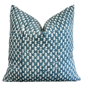 ปลอกหมอนผ้าฝ้ายสีฟ้าหมอกสำหรับตกแต่งขนาด18X18นิ้ว - Product Image 5