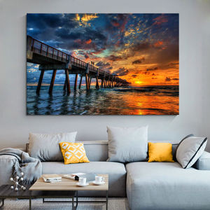 Décoration murale personnalisée <span class=keywords><strong>de</strong></span> haute <span class=keywords><strong>qualité</strong></span> peinture d'art <span class=keywords><strong>de</strong></span> paysage photos imprimées numériquement <span class=keywords><strong>sur</strong></span> <span class=keywords><strong>toile</strong></span> - Product Image 5