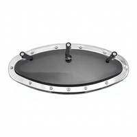 Hublot pour camping-car, bateau, marine, en plastique 316L, anti-moustiques, avec fenêtre latérale, pour bateau de pêche, avec pompe à eau pour camion