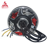 QS moteur Offre Spéciale moto électrique nouveau QS268 9000W 12*3.0 pouces V5 72V 130kph BLDC moyeu moteur ND72890 contrôleur Kits