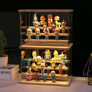 Boîte <span class=keywords><strong>de</strong></span> présentation LED en acrylique transparent haut <span class=keywords><strong>de</strong></span> gamme, boîte <span class=keywords><strong>de</strong></span> présentation <span class=keywords><strong>de</strong></span> <span class=keywords><strong>table</strong></span>, vitrine moderne pour figurines <span class=keywords><strong>de</strong></span> jouets, personnages, modèle <span class=keywords><strong>Lego</strong></span> - Product Image 4