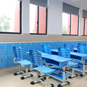 <span class=keywords><strong>Casier</strong></span> de gym <span class=keywords><strong>en</strong></span> plastique de haute qualité avec serrure électronique à code PIN et empreinte digitale, porte automatique, étanche, conception démontable - Product Image 3