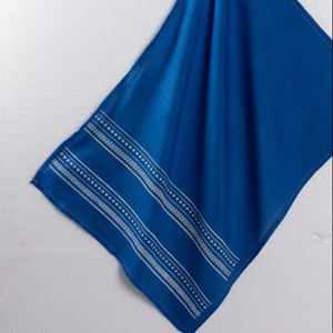 Sac fourre-tout en tissu de coton égyptien pour femme avec fermeture éclair, doublure en toile, intérieur spacieux, longues poignées, pour le quotidien - Product Image 1