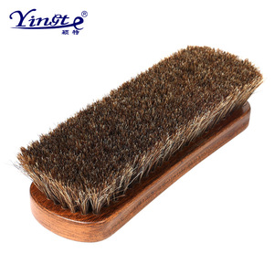 Maximilian Wooden Horsehair <b>Shoe</b> <b>Brush</b> Set For Leather And Sneaker Cleaning Polishing Care - Product Image 2