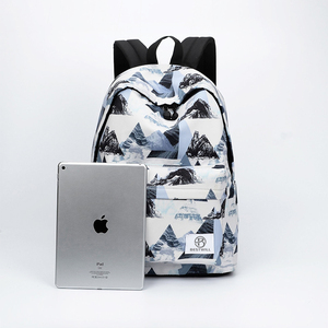 Bestwarn 2022 all'ingrosso grande capacità di stampa PVC zaino portatile Preppy studente scuola universitaria <span class=keywords><strong>borsa</strong></span> Casual <span class=keywords><strong>per</strong></span> le donne - Product Image 4