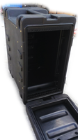 Tricases RJ8U 19 pouces équipement serveur rack cas 8u plastique dur antichoc pour flight rack case
