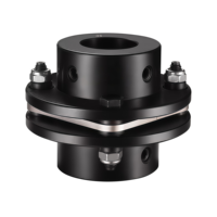 Accouplement universel équilibré à double disque en acier, élastique et traité par oxydation, pour une protection des roulements et une durée de vie du moteur prolongée, garantie 1 an