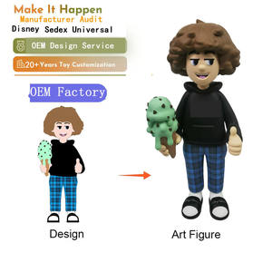 Figurine en vinyle PVC 3D personnalisée Designer-Made Cartoony Toy Modèle ODM pour objets de collection - Product Image 1