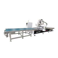 Máquina CNC Router 1325 de Alta Calidad para Trabajar la Madera con Alimentación Automática y Función de Anidamiento