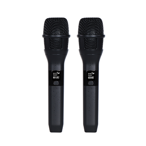 Micrófono Inalámbrico Profesional de Alta Calidad de Sonido, 1 a 2, para <span class=keywords><strong>Karaoke</strong></span>, Hogar, Exteriores, Transmisión <span class=keywords><strong>en</strong></span> Vivo, Universal - Product Image 4