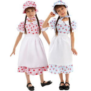 Costume de la Fête de l'Indépendance américaine pour enfants, déguisement de Oncle Sam, tenue de performance unisexe en fibre de polyester, été 2024 - Product Image 3