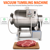 Machine à mariner industrielle par immersion sous vide pour poulet, bœuf, porc, poisson dans une ligne de transformation de viande