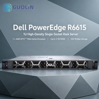 Serveur Dell PowerEdge R6615 1U optimisé pour les applications de base de données relationnelles et l'analyse de grands volumes de données
