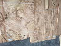 Chapa de Madera de Fresno de Olivo Cortada en Rodajas para Decoración