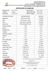 Extrait de racine de Kava en gros pour entrepôt, 100% naturel pur, 30% 70% Kavalactones, poudre d'extrait de Kava - Product Image 6