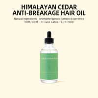 Minyak Perawatan Rambut Cedar Himalaya Murni, Aromaterapi Menutrisi untuk Rambut Kering dan Rusak, Kemasan Besar 30ml