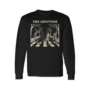 Camiseta de manga larga con gráfico de The Cryptids Mythical Bigfoot Mothman - Product Image 2
