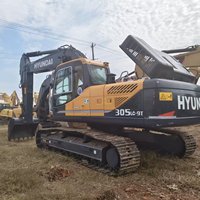 Meilleur prix pour une excavatrice HYUNDAI 305LC-9T d'occasion, excavatrice hydraulique sur chenilles de 30 tonnes, machines de construction minière à vendre