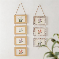 Cadre photo mural rectangulaire en MDF léger, style minimaliste moderne, pour la décoration intérieure